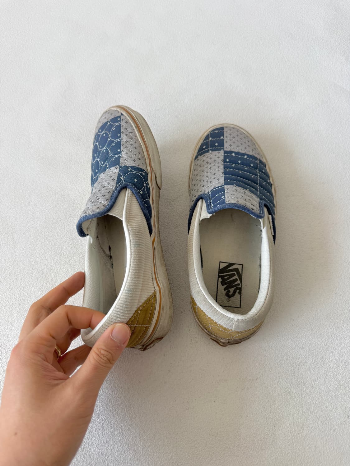 [240]반스(VANS) 재팬 패치워크 슬립온 상품이미지5