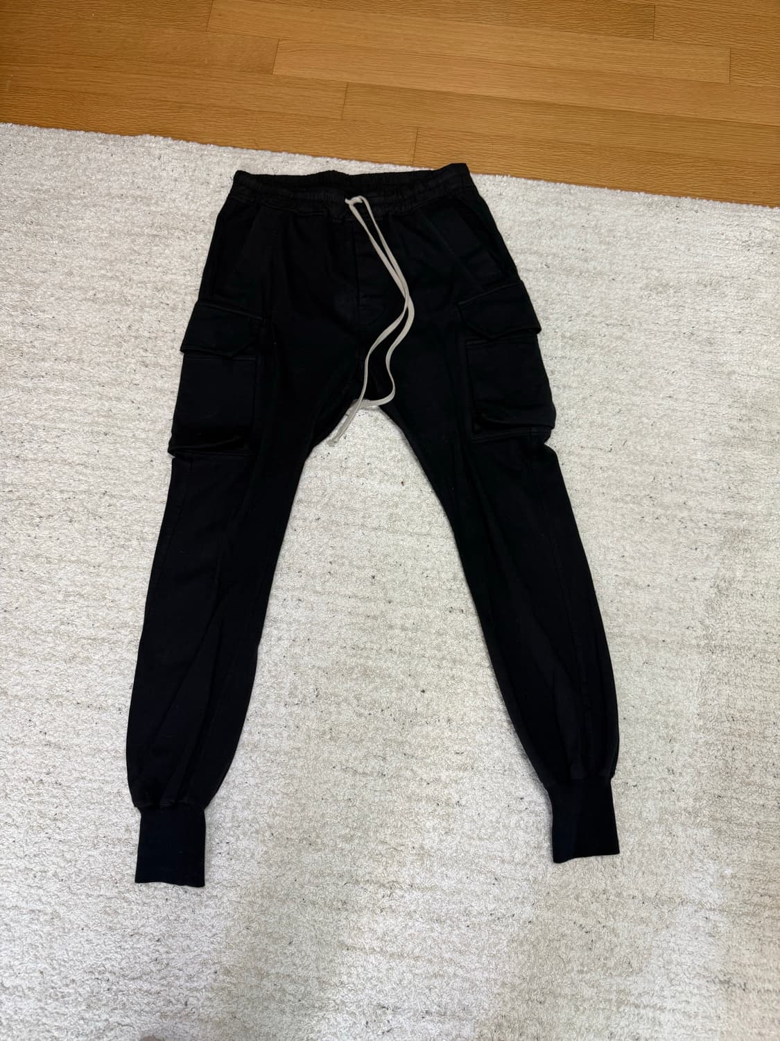 릭 오웬스 rick owens DU02B4386 RIG 09 팬츠 s 사 상품이미지1