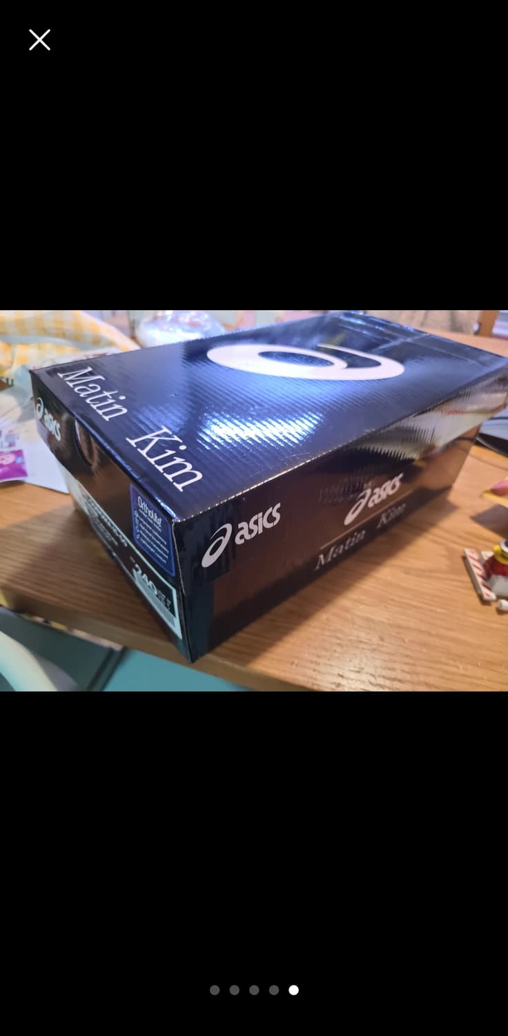 아식스 마뗑킴 240 새상품 상품이미지3