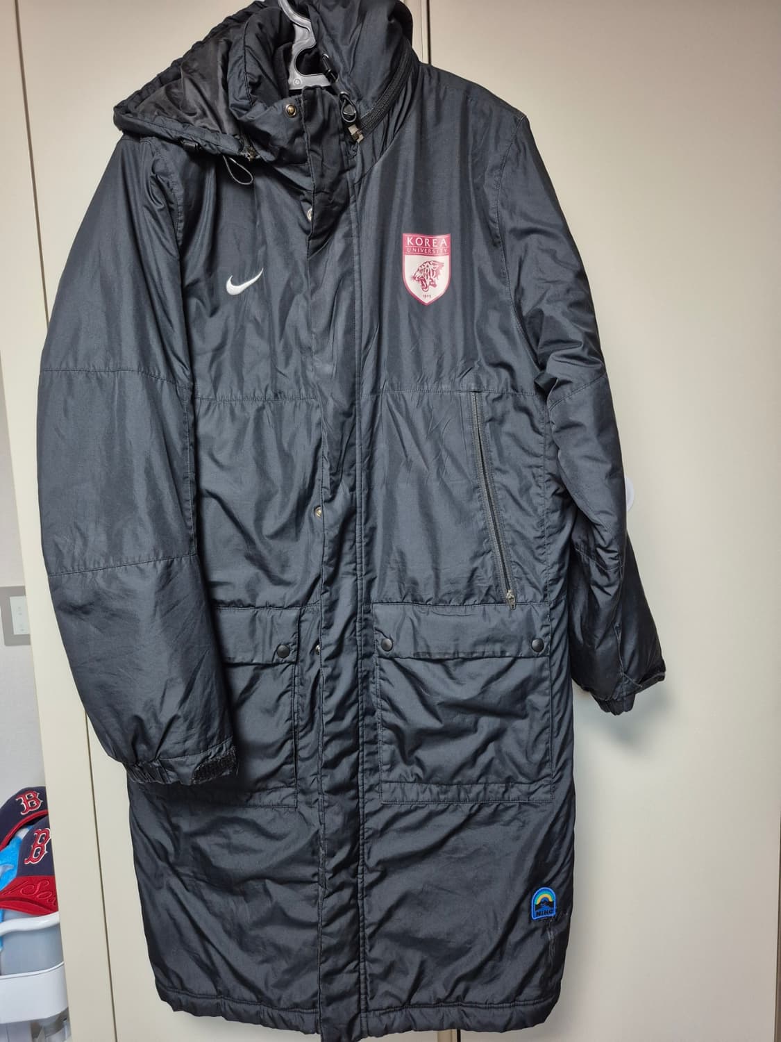 나이키 롱패딩 고려대학교 패딩 110사이즈 상품이미지1