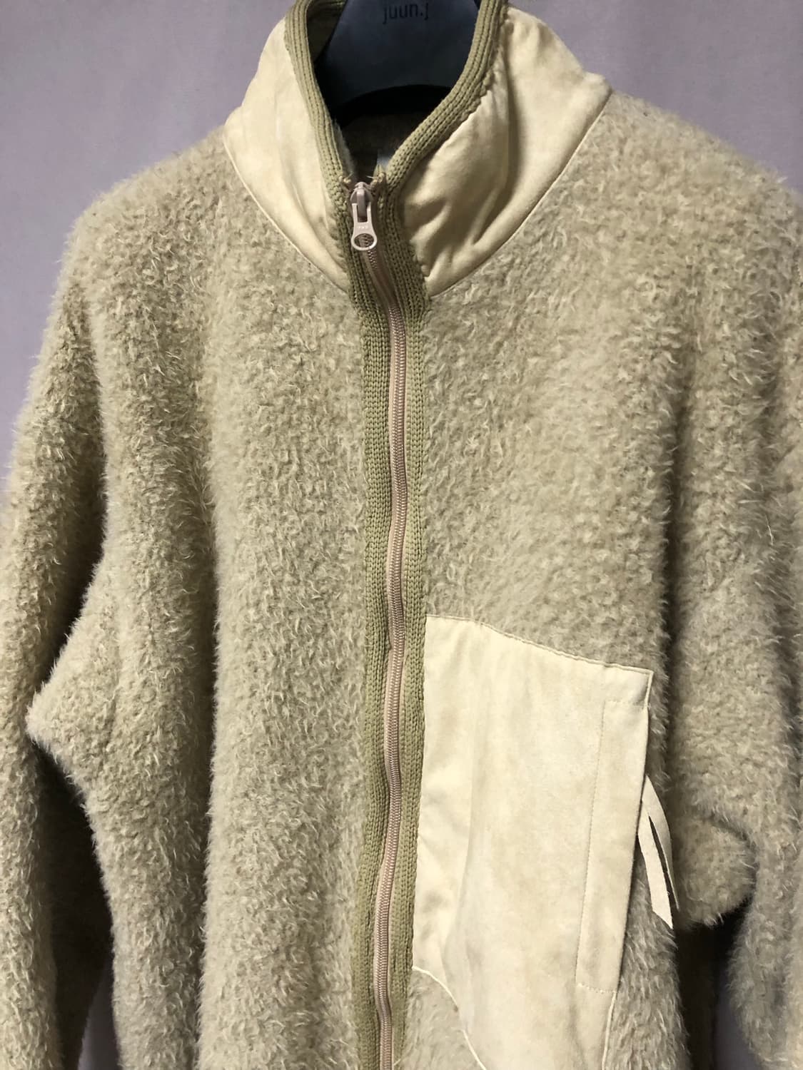 요크 3G 브리티시 퍼 니트 플리스 블루종 상품이미지4