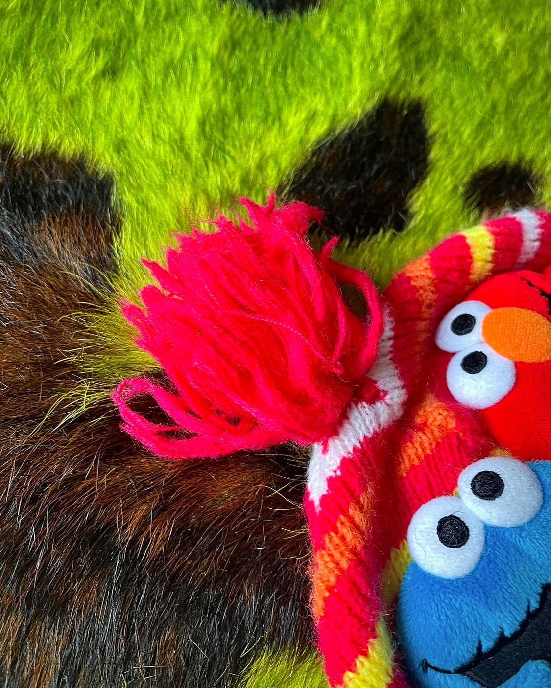 Old UNIVERSAL STUDIOS 3D Elmo Beanie 상품이미지7
