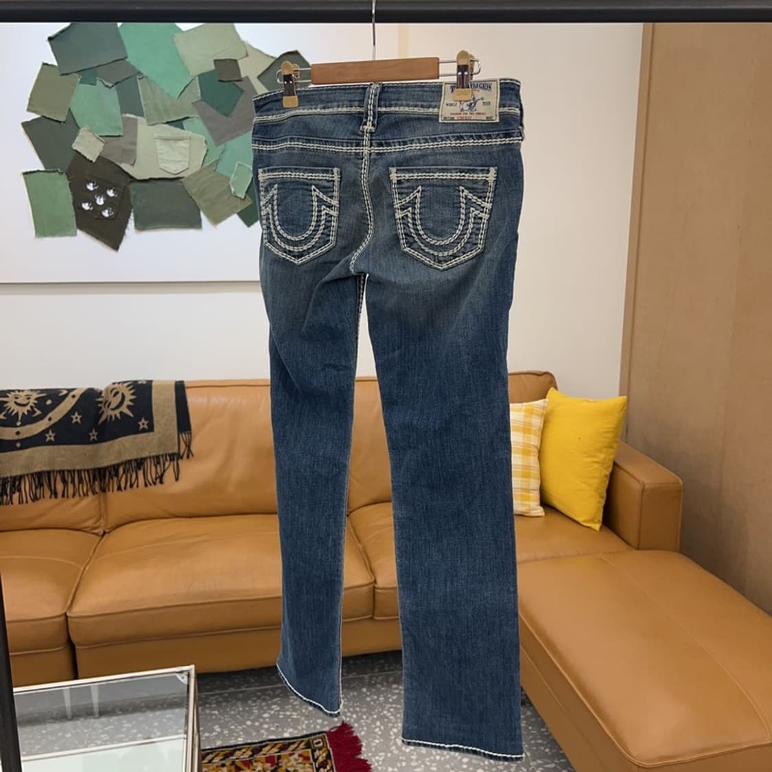 트루릴리젼 스트레이트 데님팬츠 청바지 26인치 C04666  상품이미지2