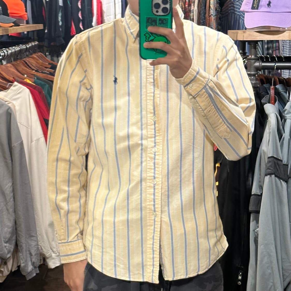 [HI] 폴로 랄프로렌 클래식셔츠 베이지 상품이미지1