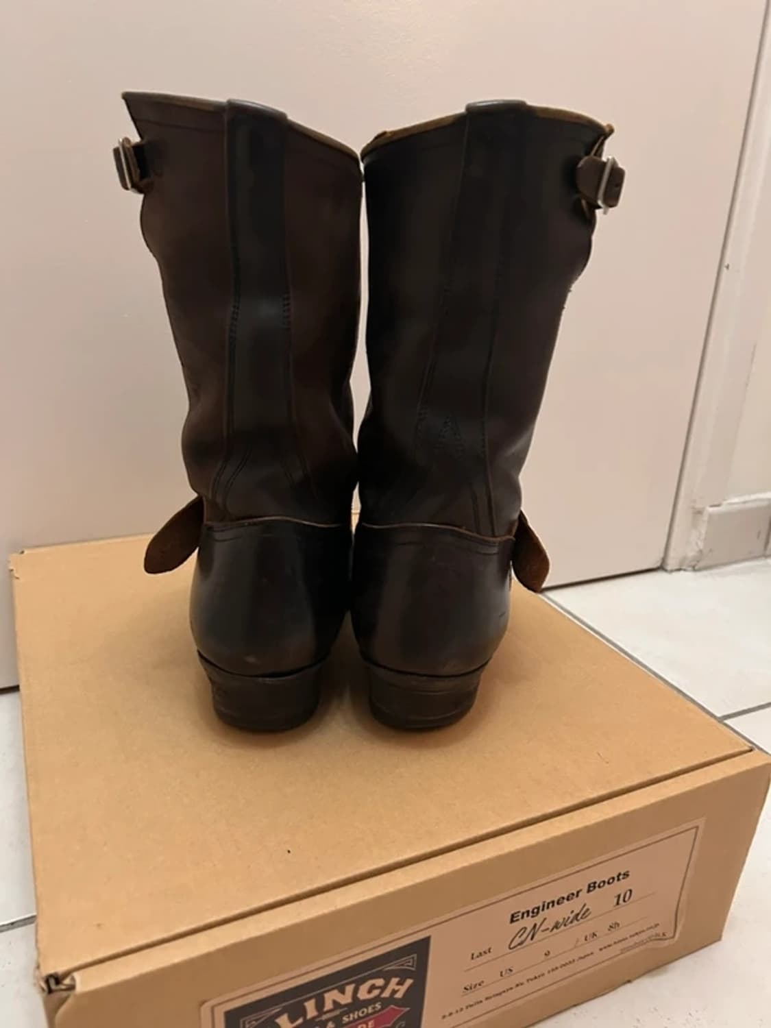 클린치 Clinch Brass Tokyo 엔지니어 부츠 10사이즈 상품이미지2