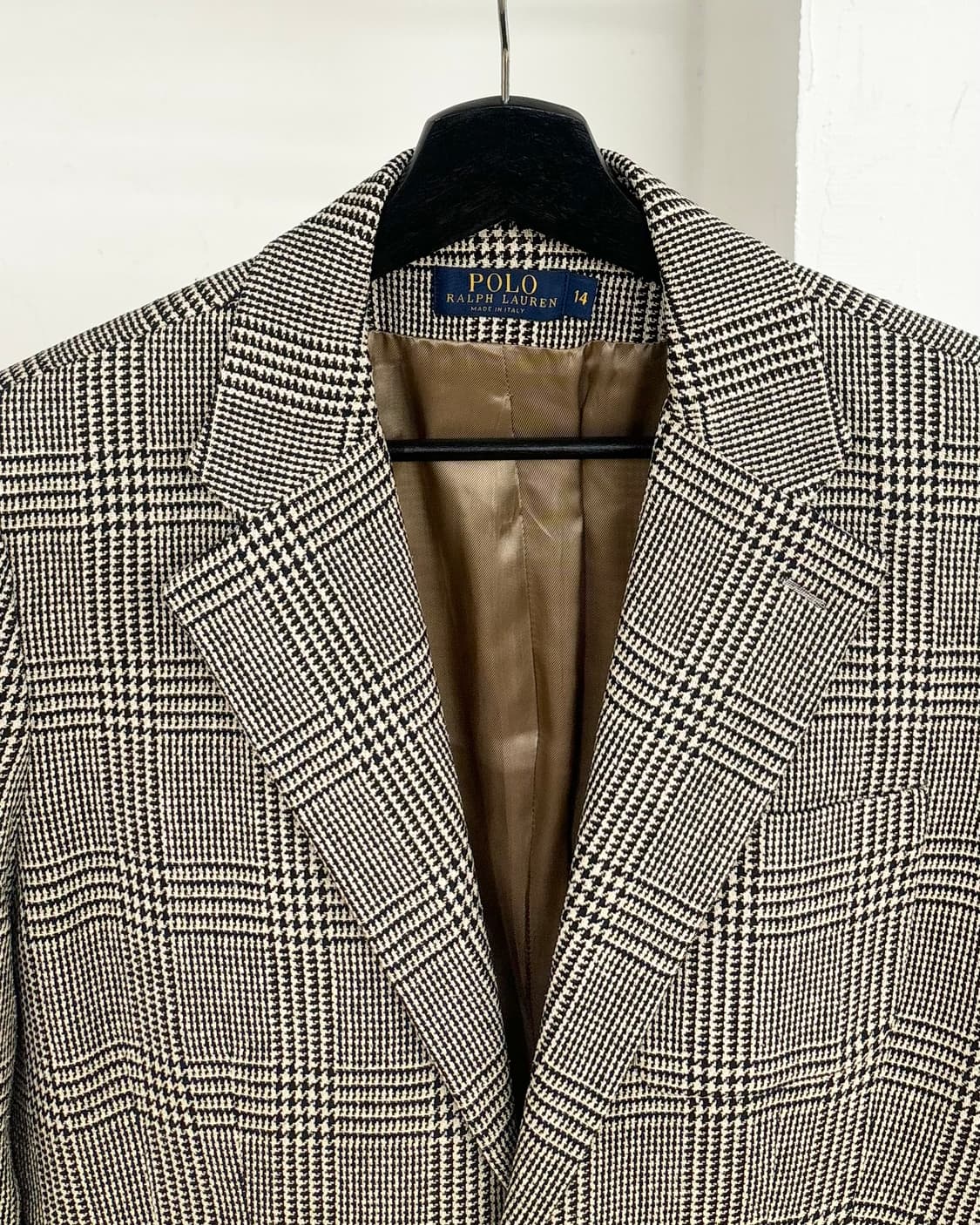 폴로 랄프로렌 브라운 하운드투스 체크 자켓 상품이미지2