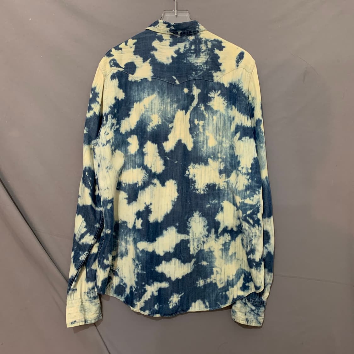 L 폴로 데님앤서플라이 타이다이 워싱 웨스턴 셔츠 남방 상품이미지2