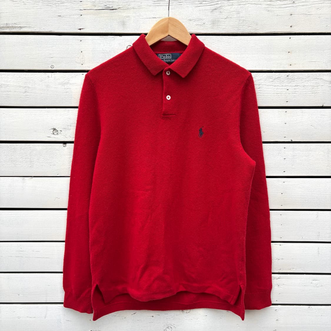 Polo 폴로 울 카라 니트 상품이미지1