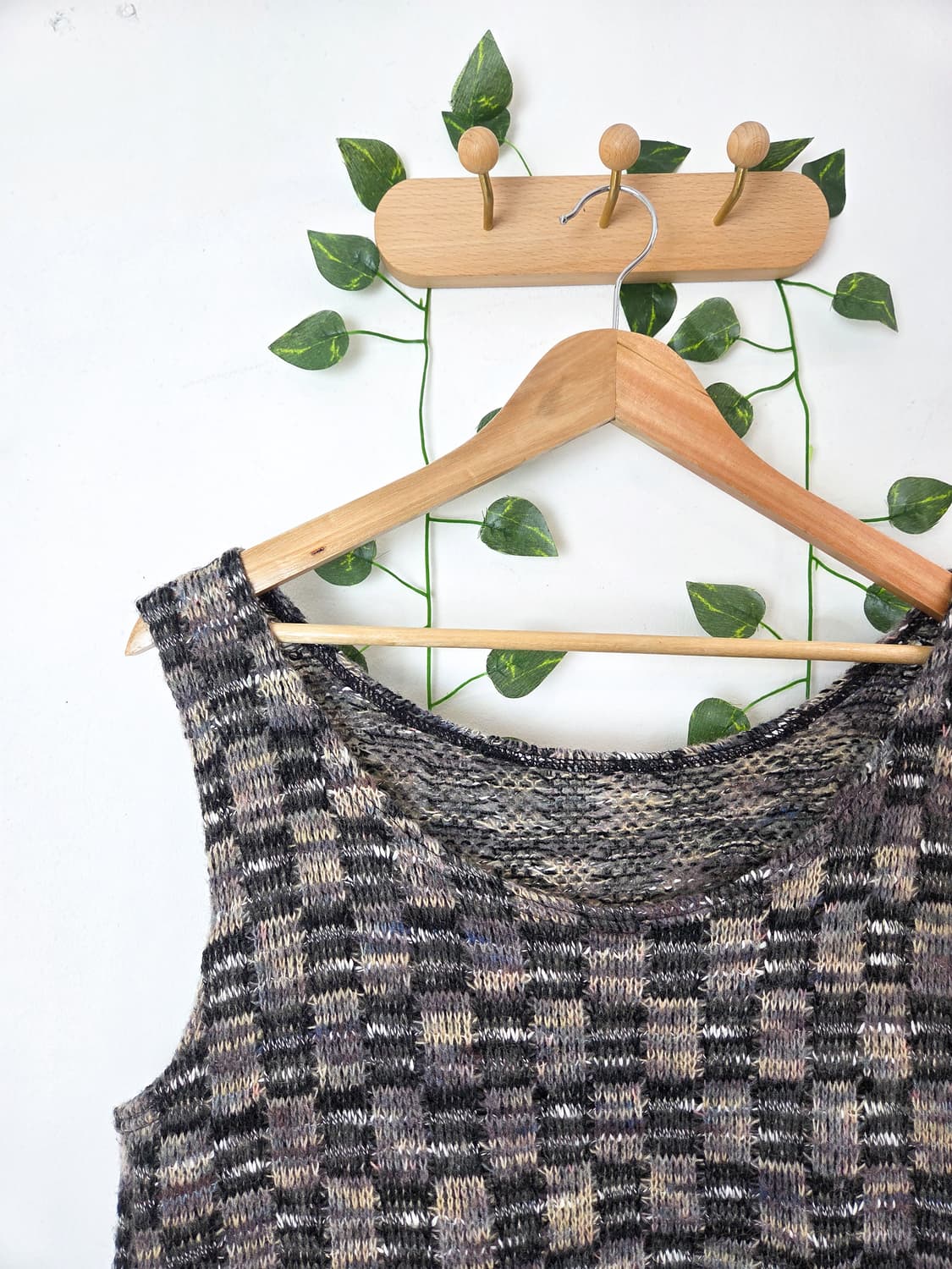 그런지 니트 베스트 상품이미지2