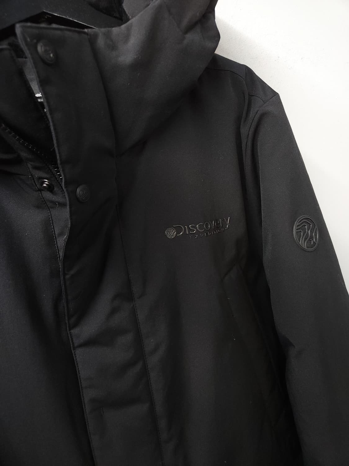 디스커버리 덕다운 하프 패딩 상품이미지5