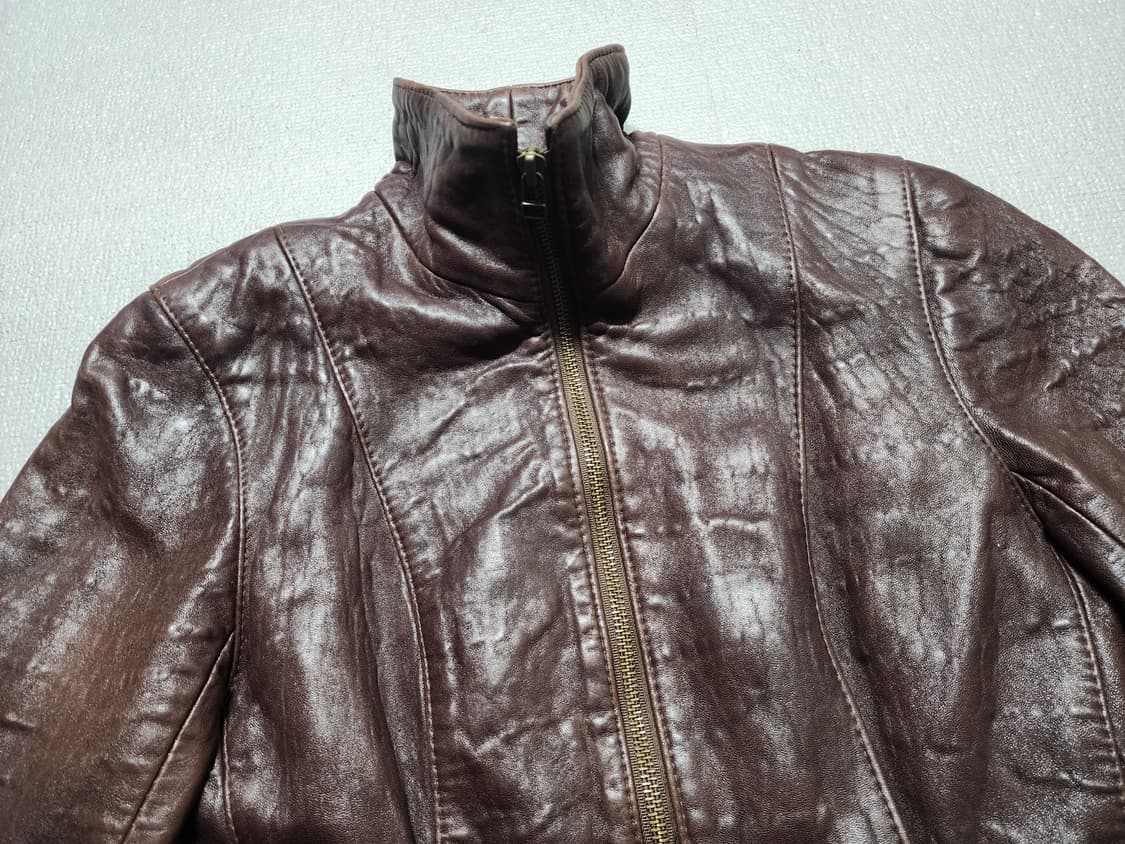 뉴질랜드 Caroline Moore 램스킨 양가죽 자켓 상품이미지2