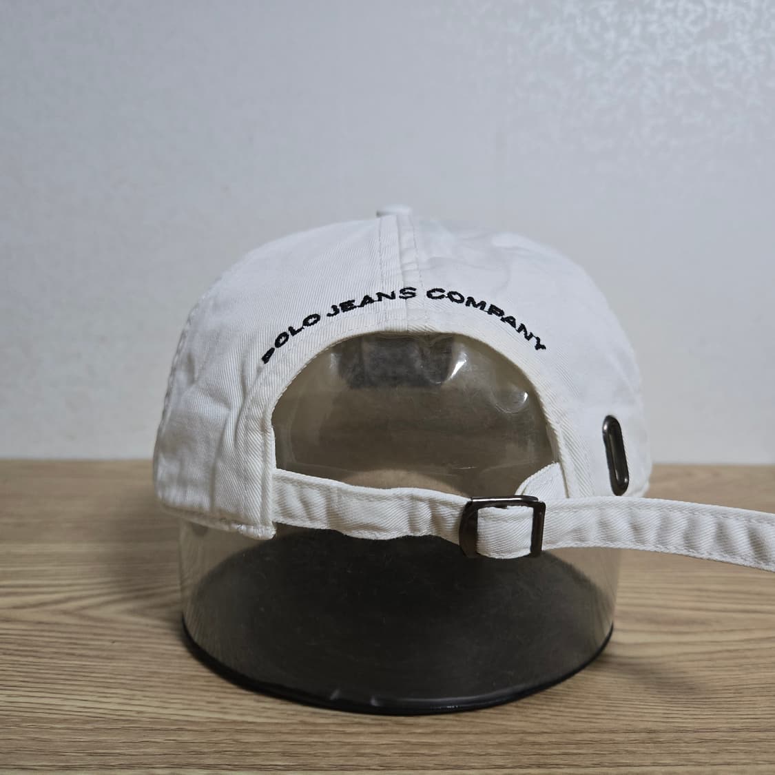 OS 폴로진스 90s 빈티지 쉴드 볼캡 화이트  상품이미지3