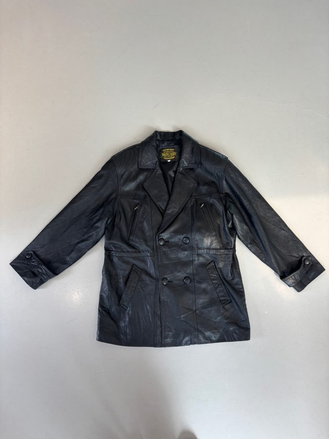 Basic Red Leather Jacket 상품이미지2