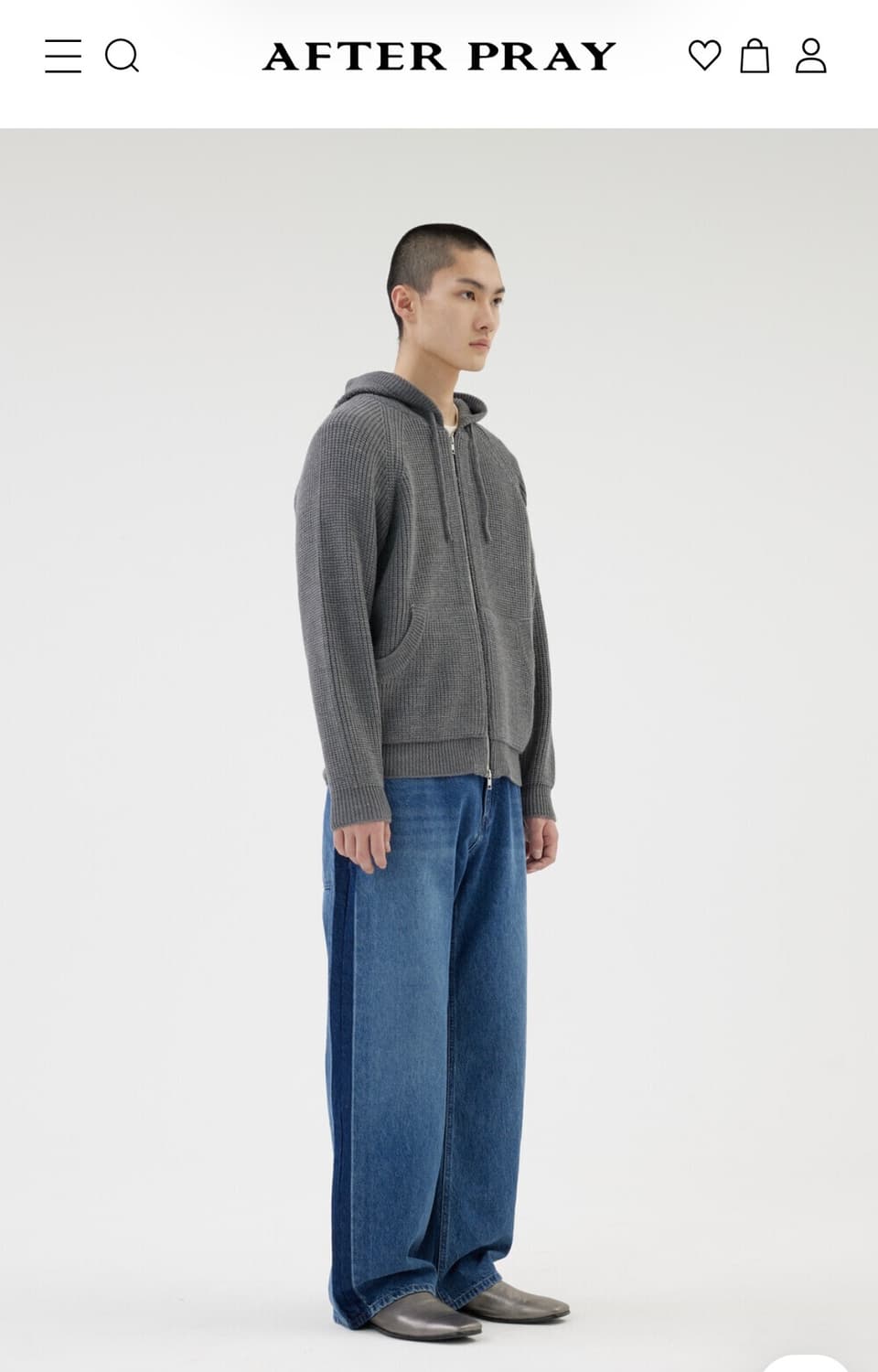 애프터프레이 컴포트 후디 니트 상품이미지2