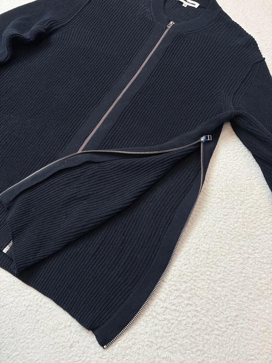 알렉산더맥퀸 사이드트임 코튼 니트 집업 PN6092 상품이미지4