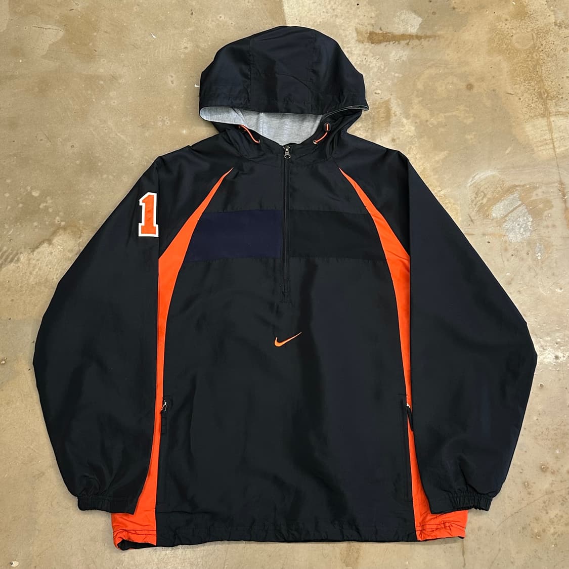 XL 나이키 올드스쿨 반집업 후드 아노락 상품이미지2