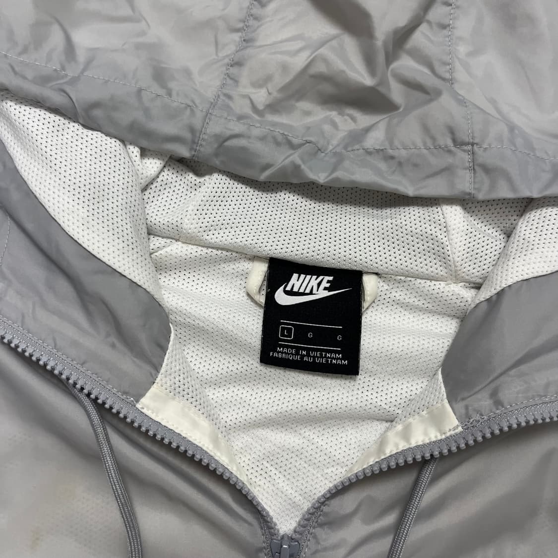 Nike grey Windrunner windbreaker 상품이미지6