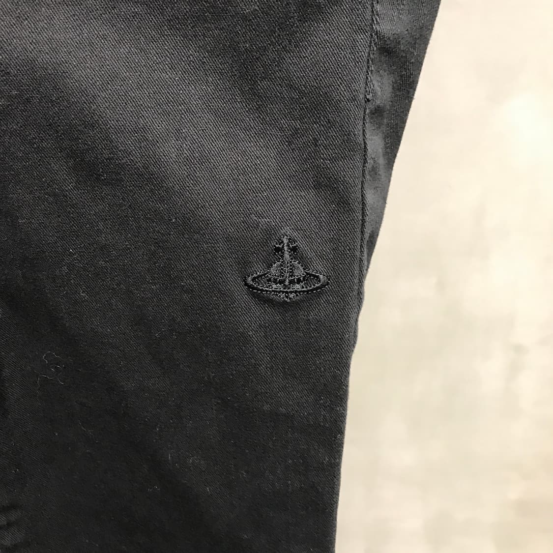 비비안웨스트우드 코튼 팬츠 블랙 40 상품이미지5