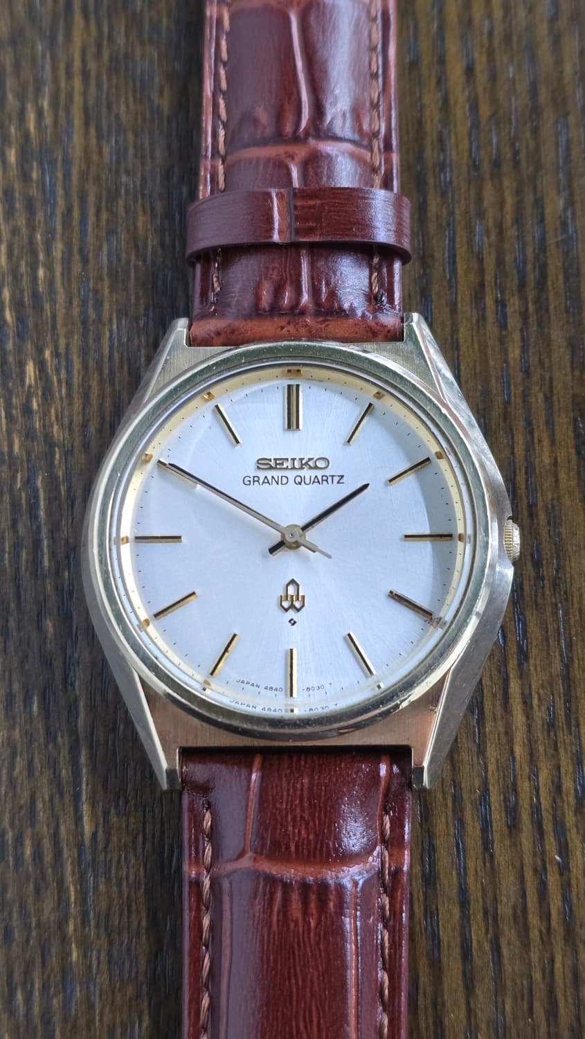 세이코 그랜드쿼츠 캡골드 4840-8041 상품이미지5