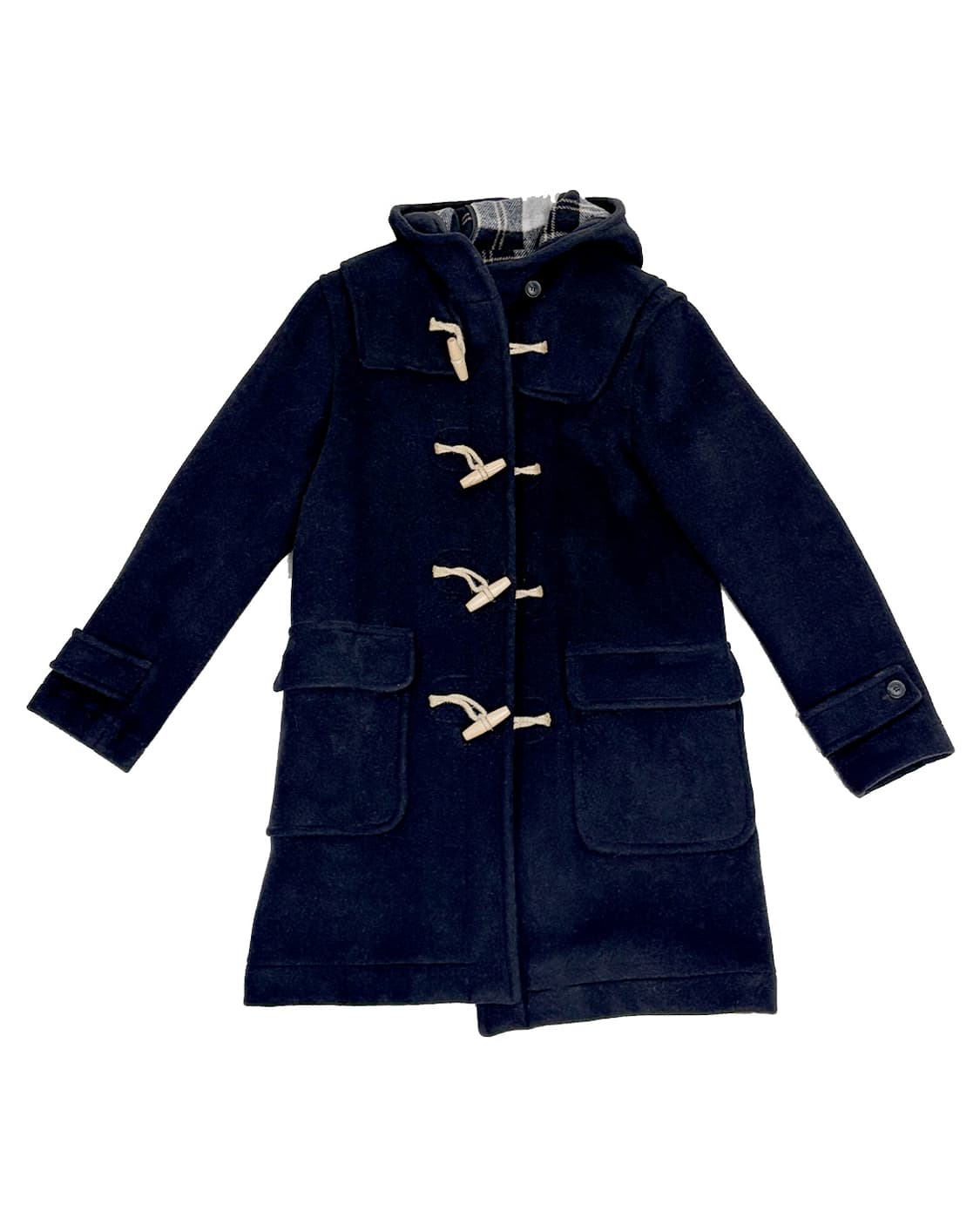 런던트레디션 더플코트 네이비 상품이미지1