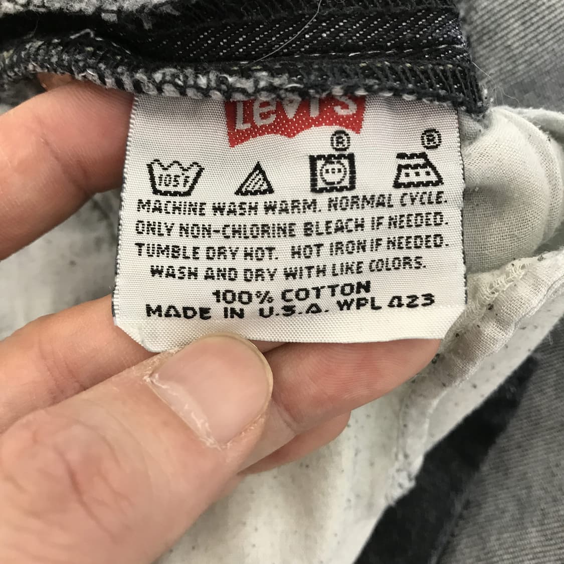 리바이스 USA 90s 하프데님팬츠 [31인치] 상품이미지5