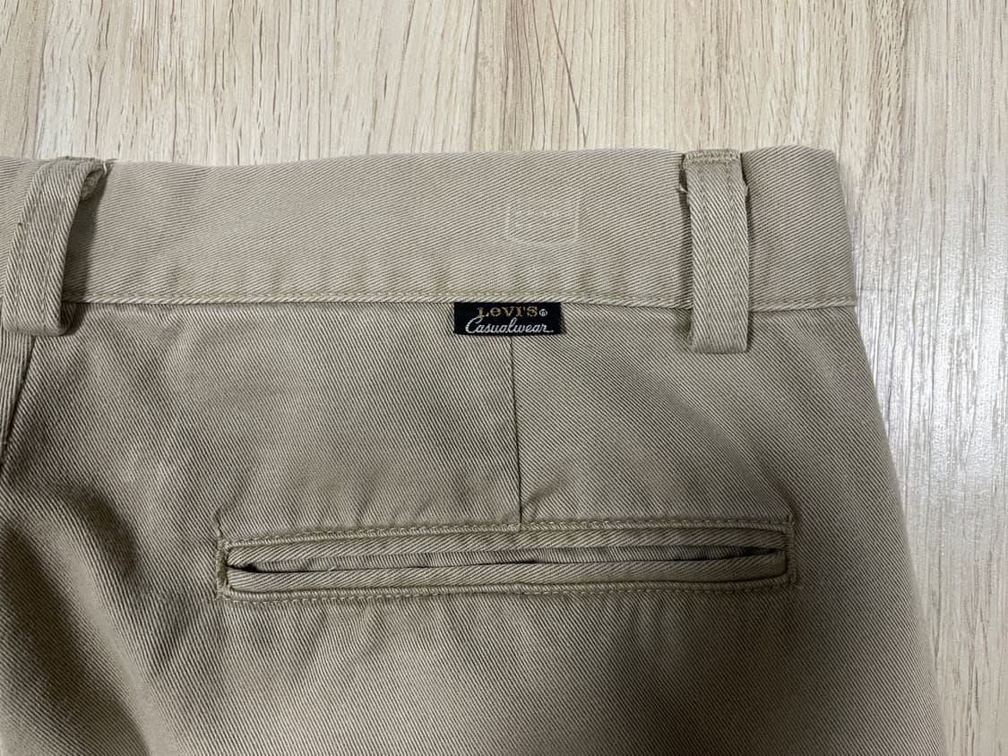 30~31) 90's 리바이스 재팬 클래식 투턱 치노팬츠(일본제) 상품이미지9
