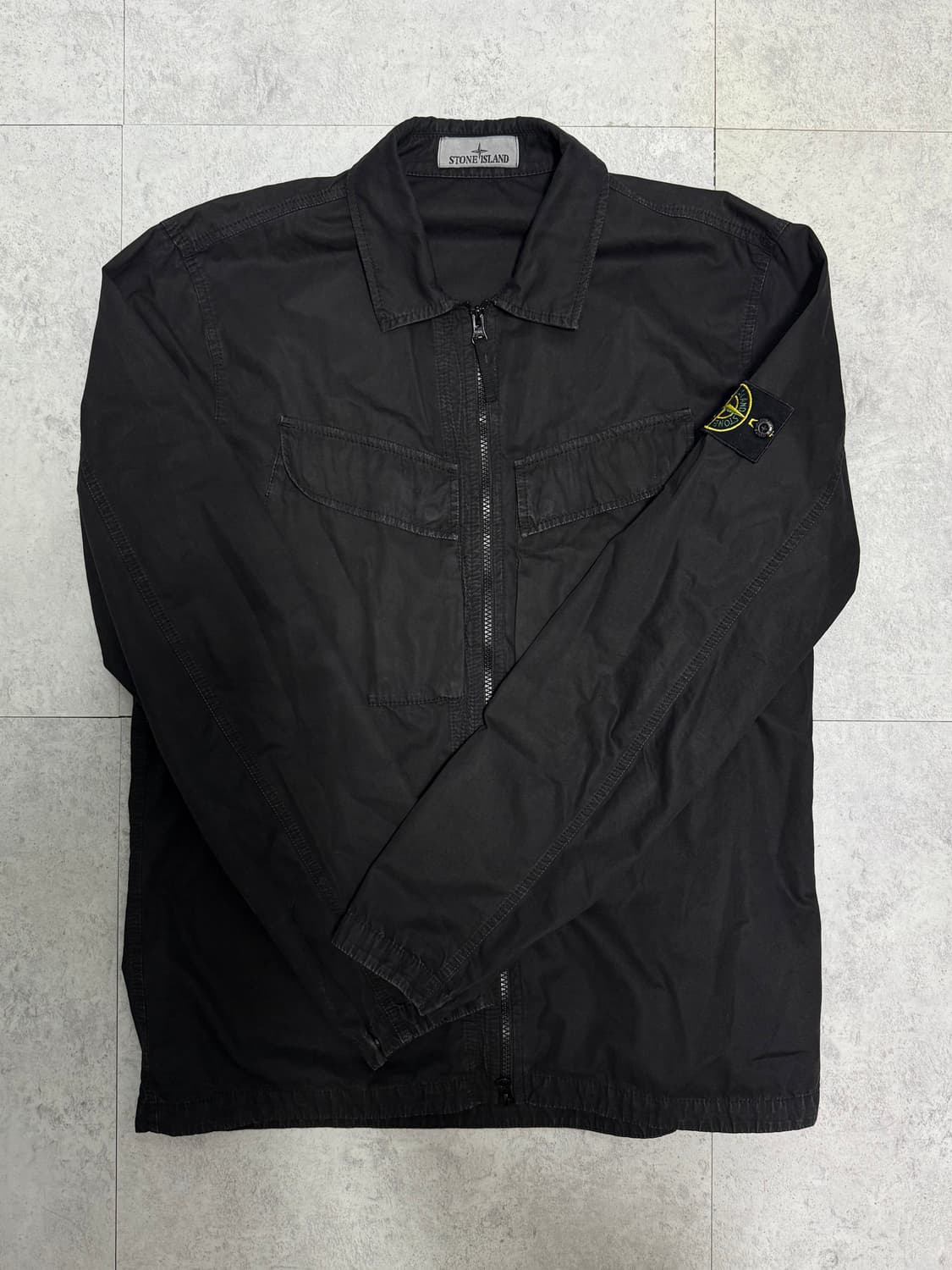 스톤아일랜드 올드이펙트 오버셔츠 자켓 상품이미지1