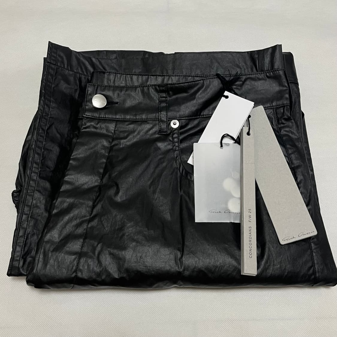 [33]릭오웬스 25fw 더블 카고 팬츠/블랙 상품이미지6