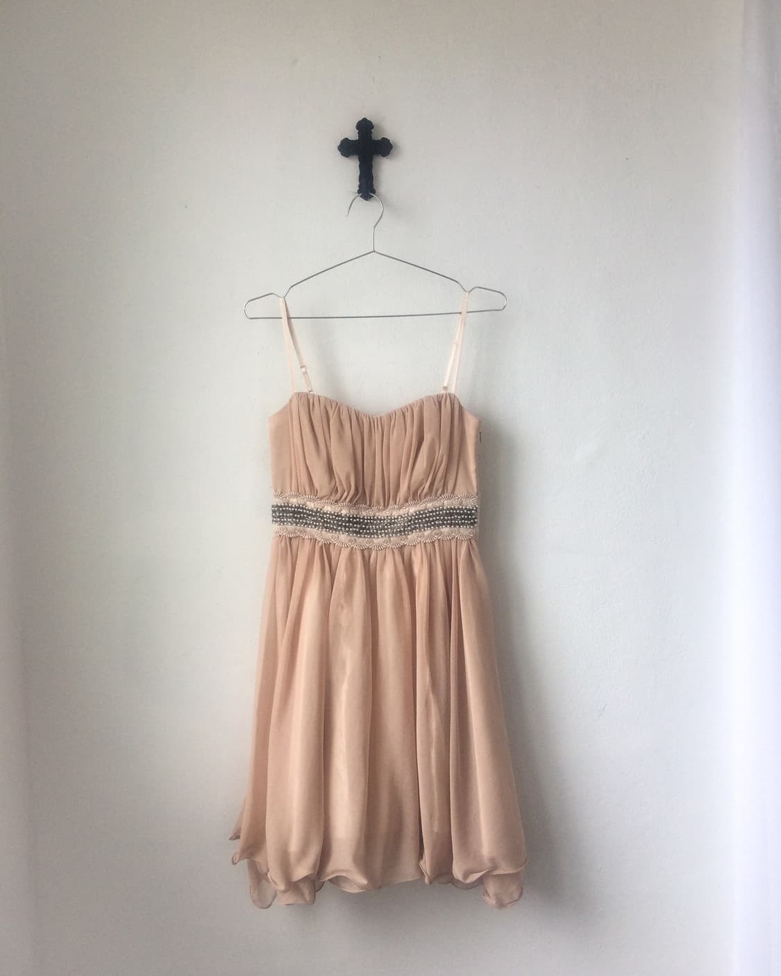 Beads point sleeveless onepiece 상품이미지2