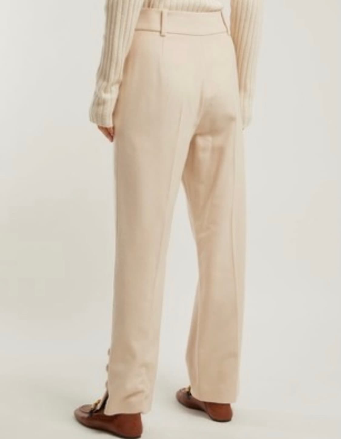 66 새상품 조셉 Joseph 정가120 캐시미어 울 정장 팬츠 겨울바지 상품이미지2