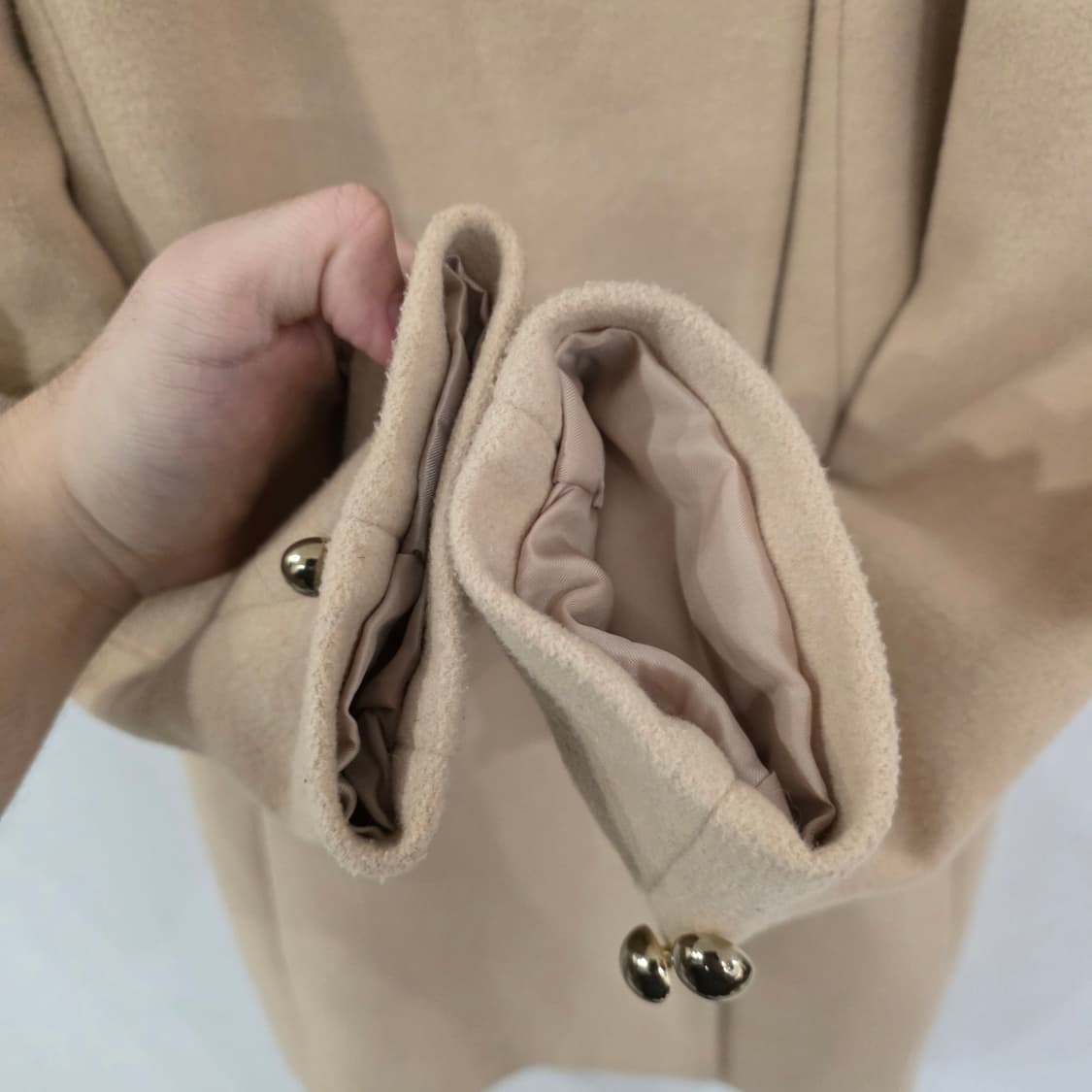 Kenneth Lady 더블 버튼 코트 38사이즈 상품이미지4