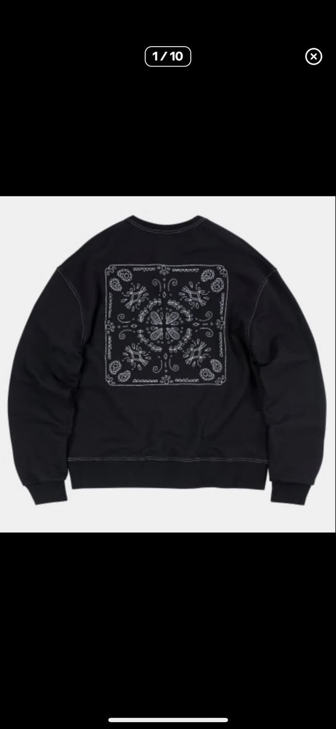 프리즘웍스 맨투맨 M 상품이미지1