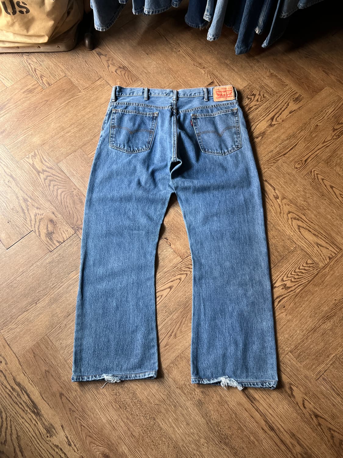 [38]리바이스 517 미디엄블루 플레어진 F15 상품이미지6