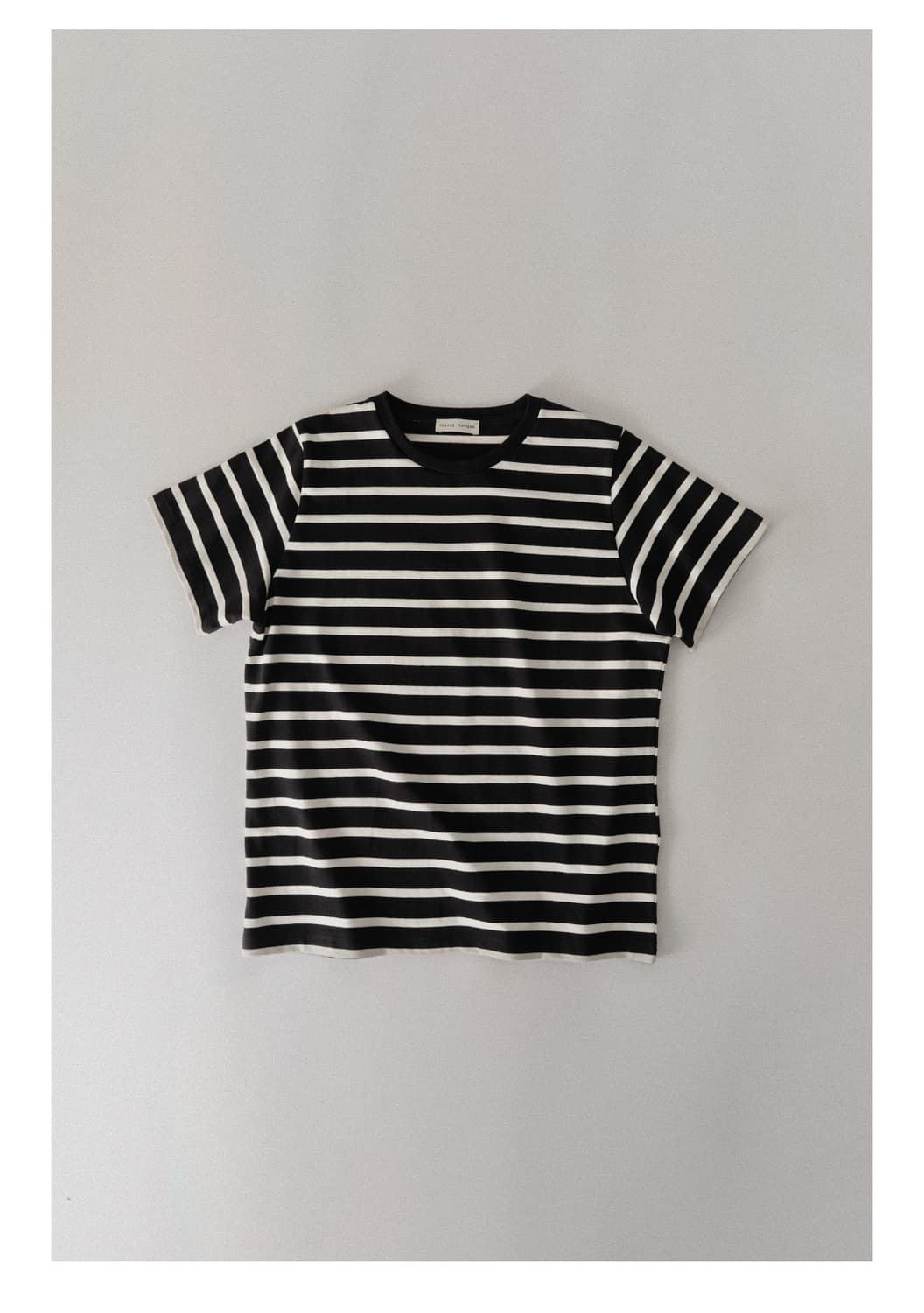 파사드패턴 코튼 스트라이프 티셔츠 S 상품이미지4