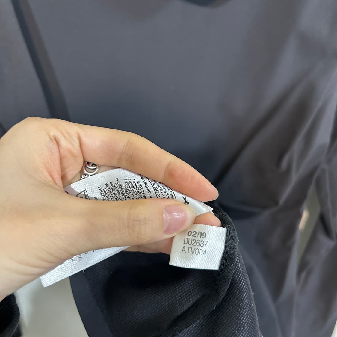 아디다스 여성 러닝 바람막이 집업 블랙 55정도 상품이미지5