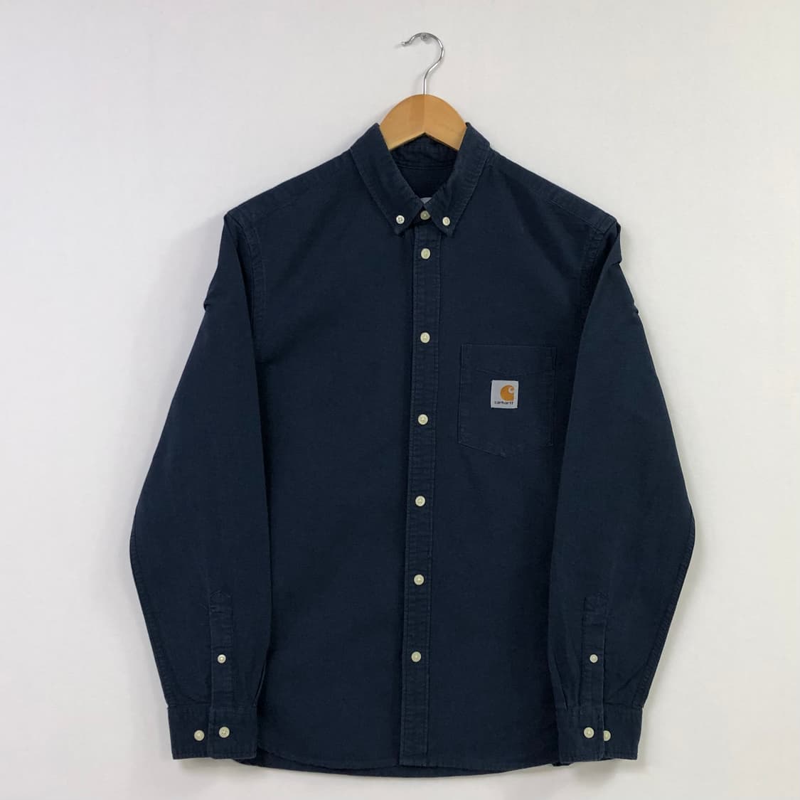 M 칼하트 네이비 워크 셔츠 상품이미지2