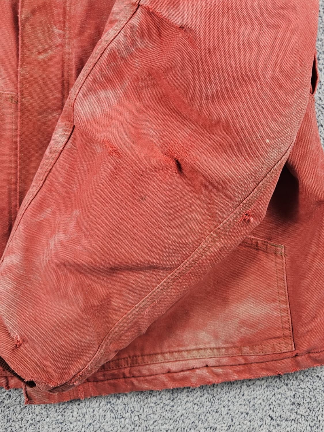 칼하트 다잉 워시드 커스텀 디트로이트자켓 ( 상세설명참조 ) / 9991 상품이미지7