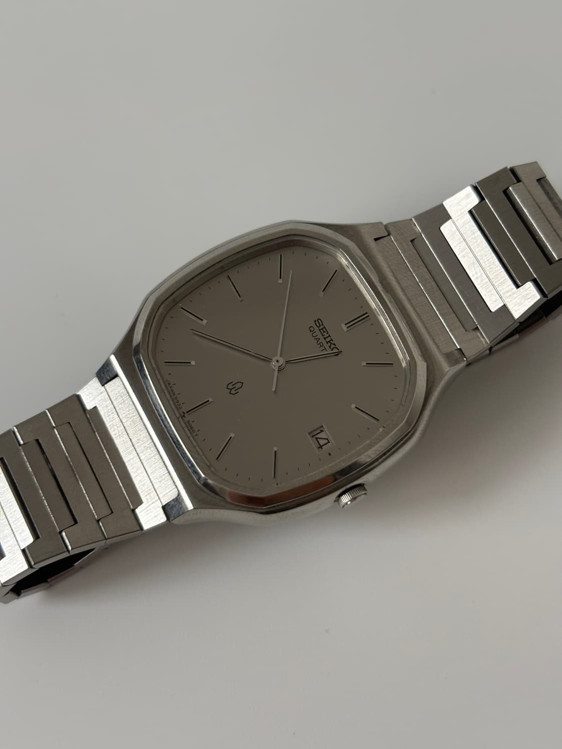 1980s Silver Square Quartz 상품이미지4