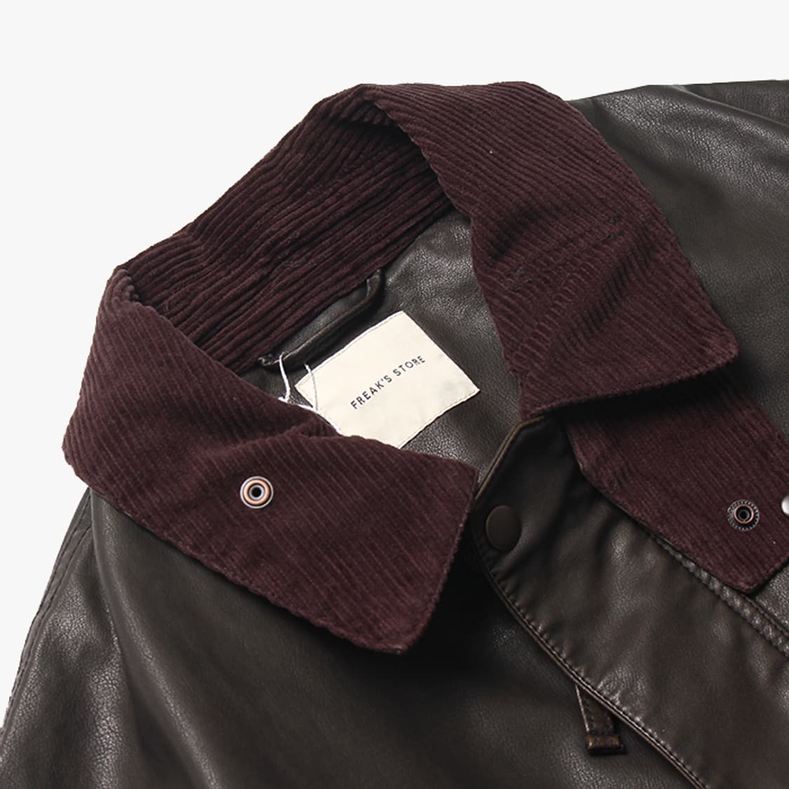  FREAK STORE "Brown Leather Jacket" 상품이미지6