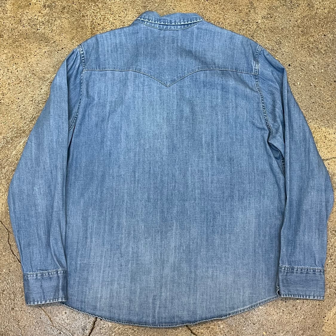 미국 빈티지 리바이스 데님 웨스턴 셔츠 상품이미지6