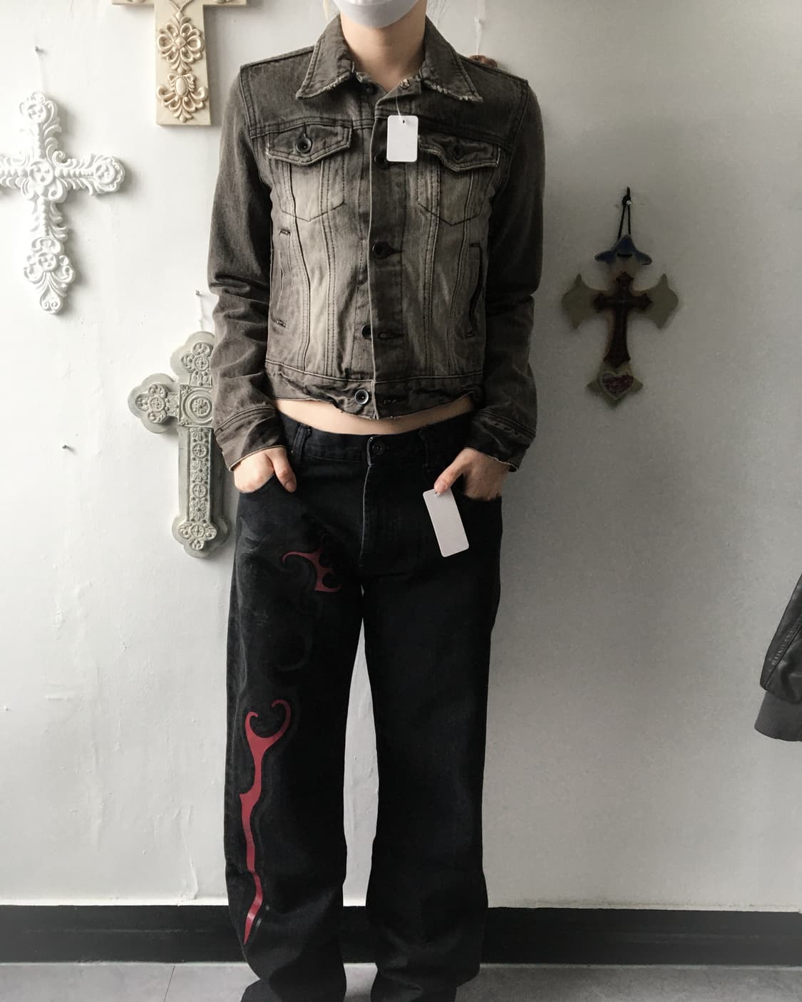 Washing trucker jacket 상품이미지1