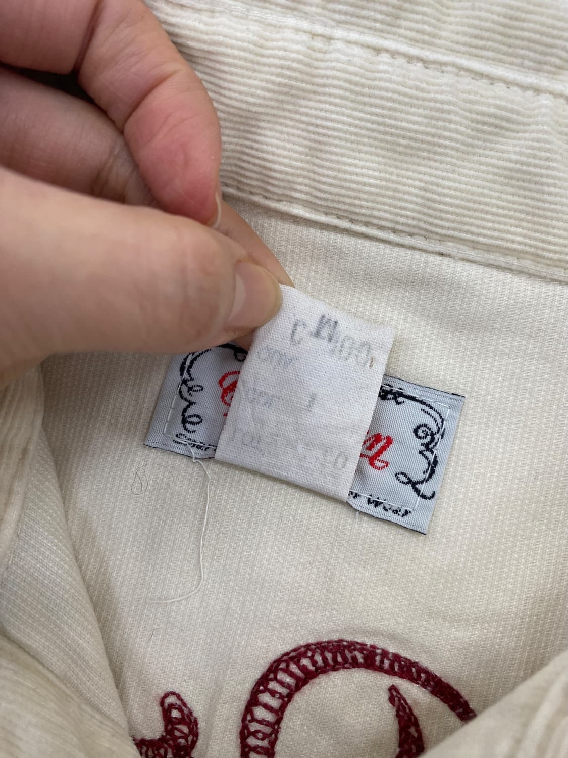 쿠시맨 체인 스티치 코듀로이 웨스턴 셔츠 상품이미지10