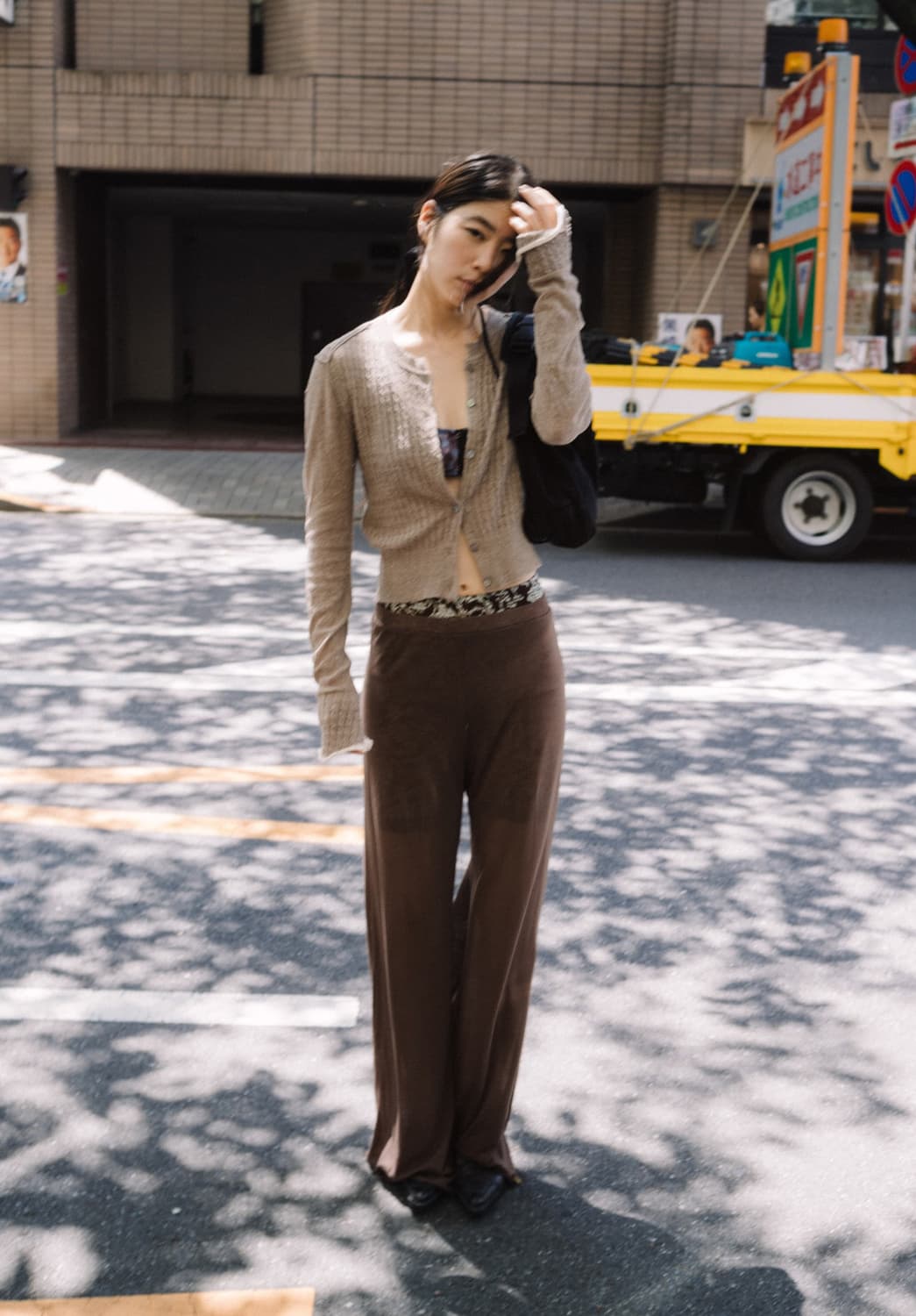 퍼버즈 실크가디건 상품이미지1