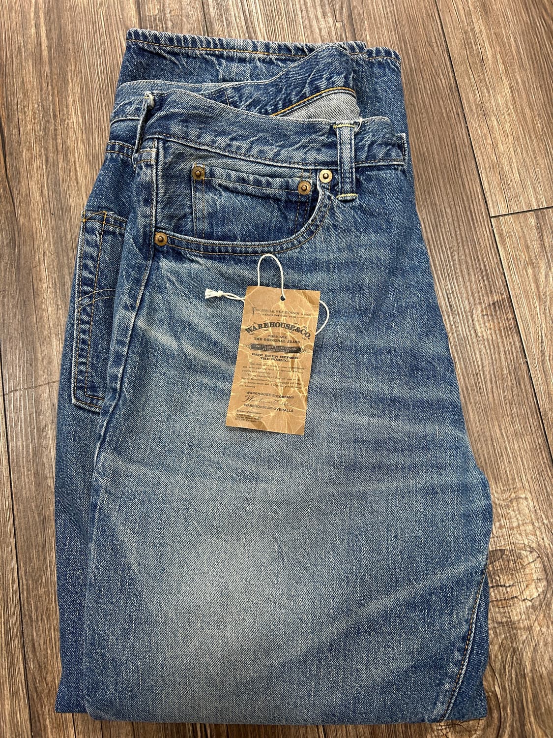 웨어하우스 1101 used wash 34인치 상품이미지5