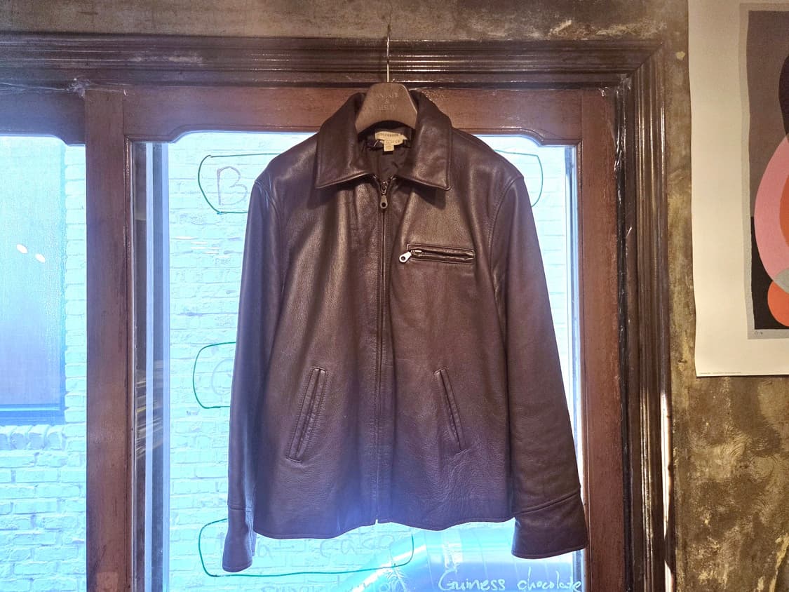 COLEBROOK&CO 그레인레더 싱글라이더자켓 상품이미지10