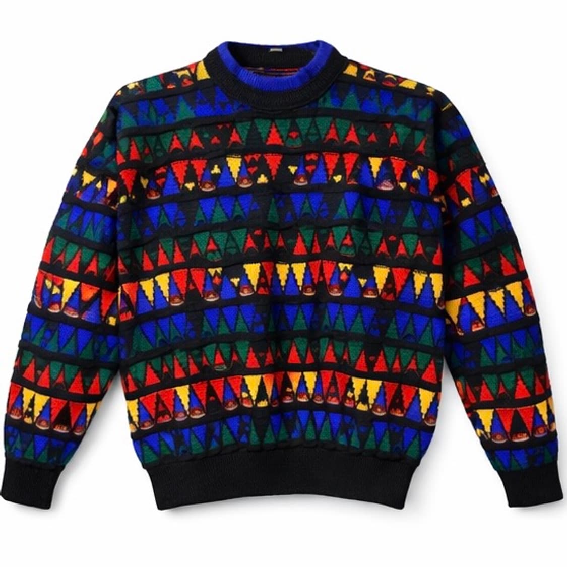 COOGI 멀티컬러 케이블 스웨터 / Women's  L 상품이미지2