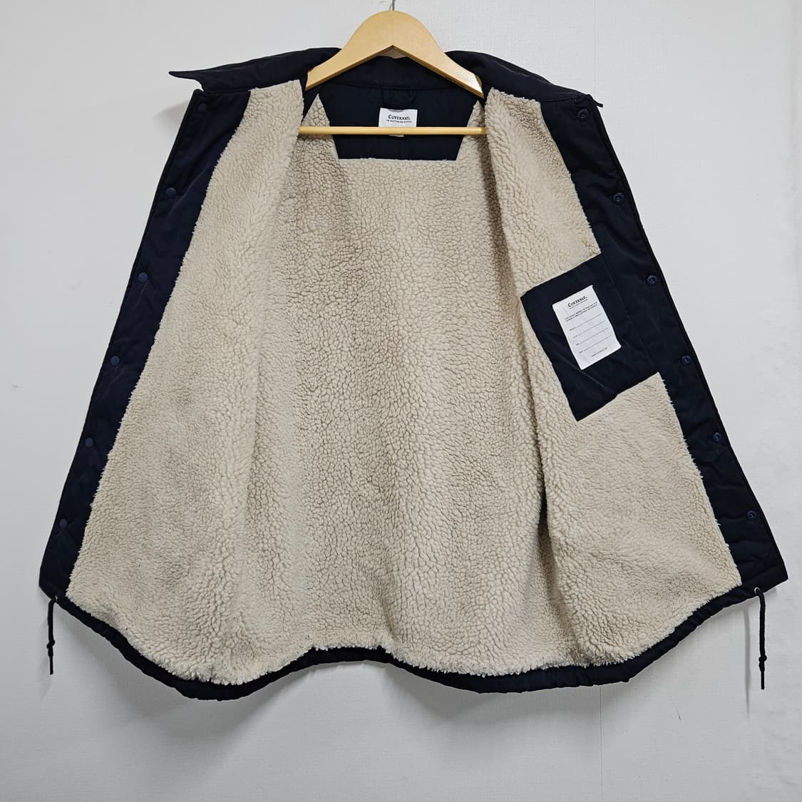 XL 105) 커버낫 쉐르파 양털안감 코치자켓 상품이미지3