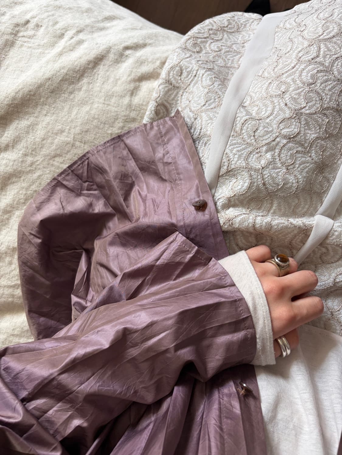 wrinkle blouse 상품이미지2