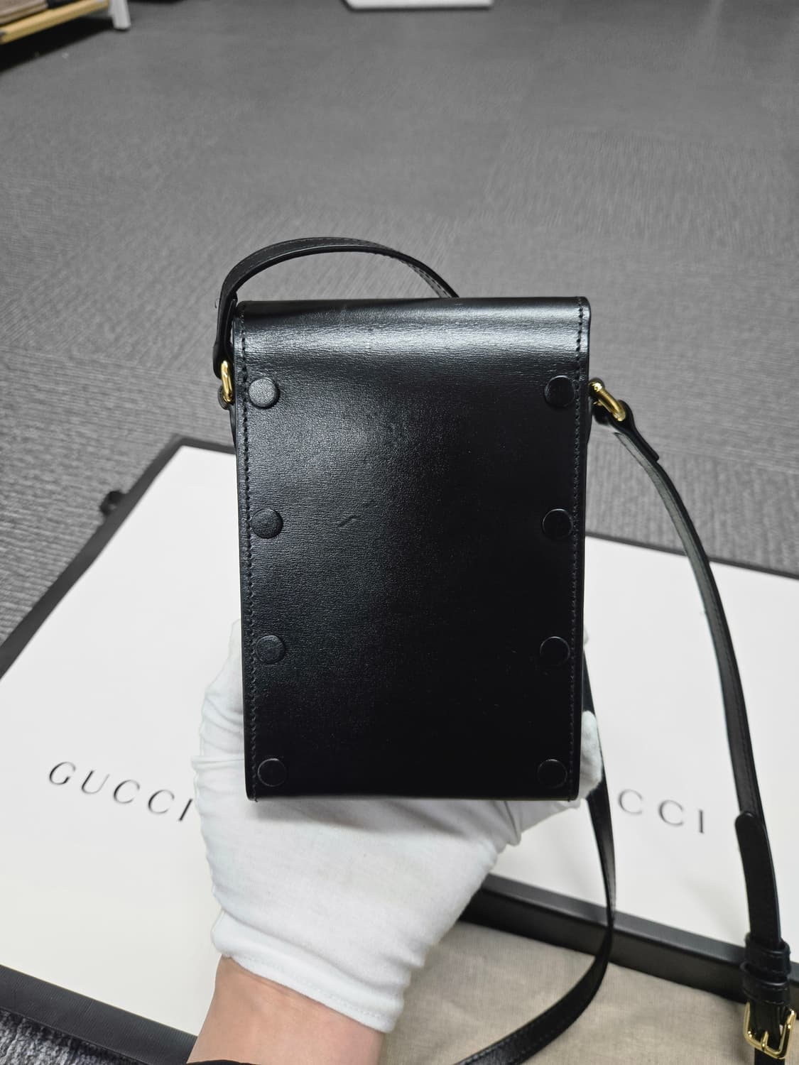 [특가][정품]구찌 홀스빗 폰홀더백 상품이미지3