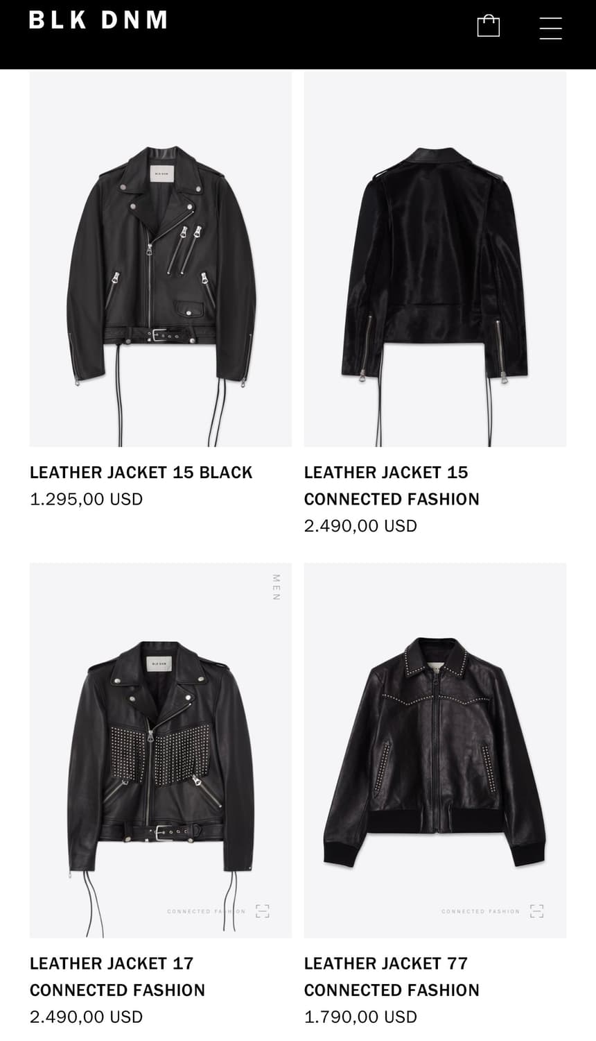 blk dnm 가죽자켓 레더자켓  상품이미지3